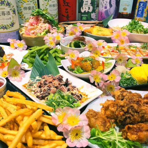 食べ飲みメニューは400種