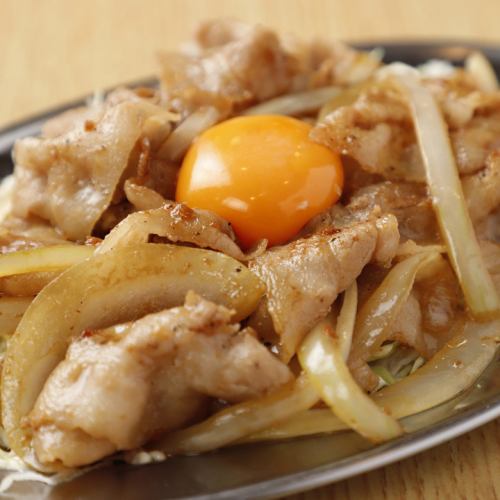 スギウラの十勝豚丼風豚バラ炒め