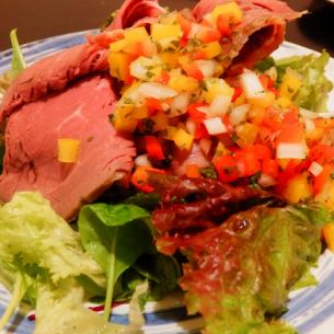 ローストビーフサラダ