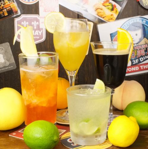 フレッシュフルーツのビアカクテル始めました★