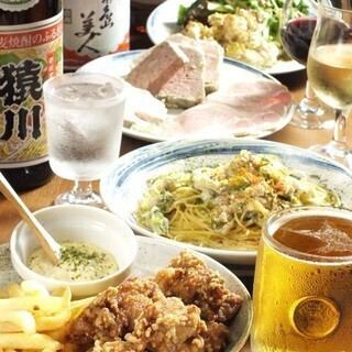 ★《3H飲み放題付》【加美屋式からあげプラン】+500円で30分延長◎
