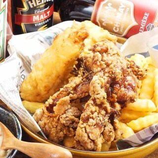 ★《3H飲み放題付》【加美屋式からあげ[食べ放題]プラン】+500円で30分延長◎