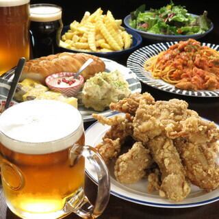 《3H飲み放題付》【加美屋式からあげ[食べ放題]プラン】withクラフトビール飲み放題♪