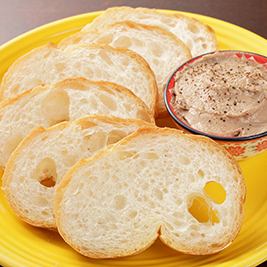 鹿と鶏のレバーパテ