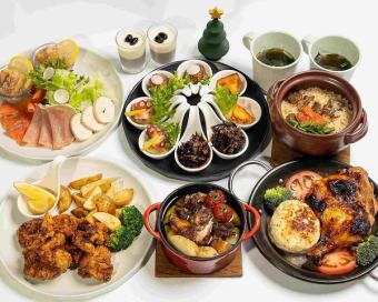 【12/19-25 한정】X'mas 파티 플랜(알코올 프리 음료)