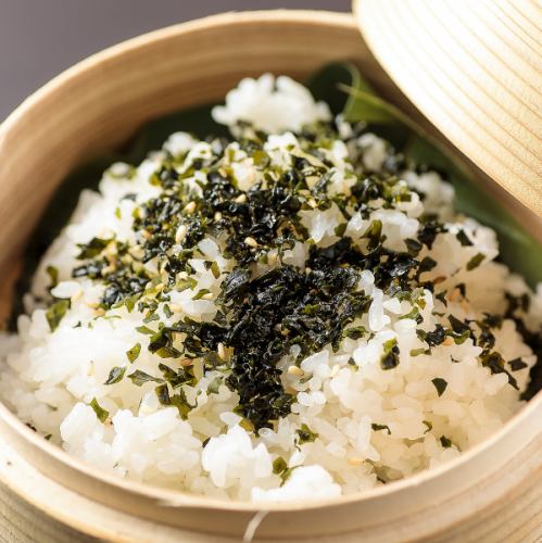 Hagi Inoue Shoten Shiso wakame rice