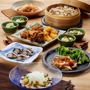 ◆Year-end Party Plan◆ [Fukunohana Course, all-you-can-drink luxury sake including Dassai, 7 dishes, 6,000 yen]