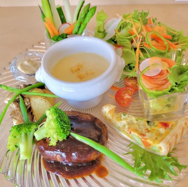 [LUNCH COURSE] Western lunch plate