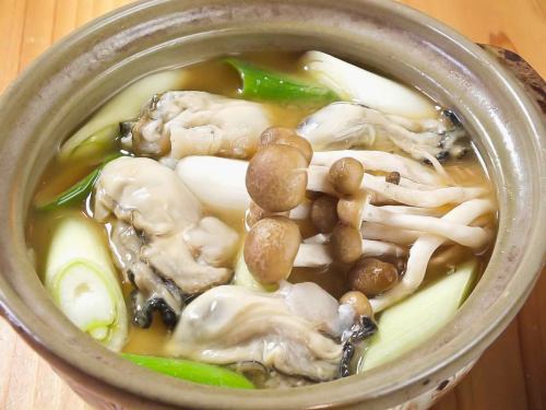 Hiroshima oyster miso hot pot light breeze