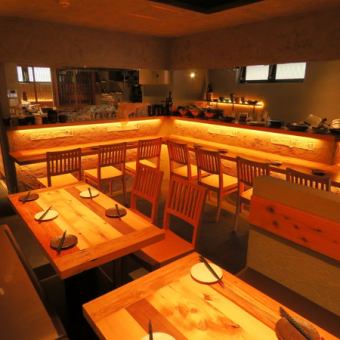 [Weekdays only banquet] 3,500 yen course with 7 dishes including skewers and fresh fish carpaccio, 2 hours of all-you-can-drink