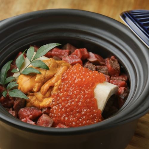 1日3食限定！和牛の土鍋ご飯ランチ
