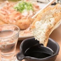 ≪自慢の逸品≫オーダー頂いてから調理！『京豆腐の絶品厚揚げ』  特製だし醤油でどうぞ♪