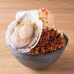 佃煮 ～月島老舗"天安”の佃煮にホタテ貝を丸々添えた甘辛濃厚仕立て～