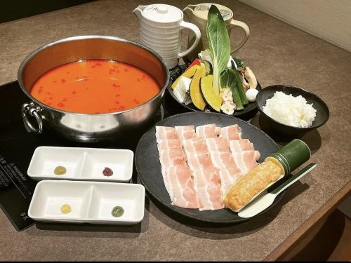 高汤涮锅菜单