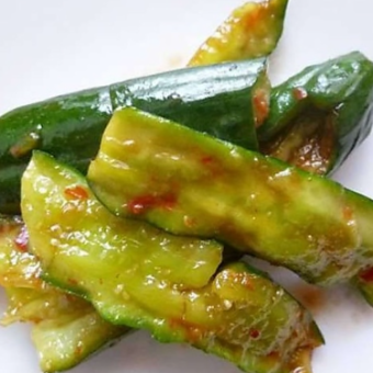 ピリ辛きゅうりのたたき