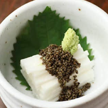 山芋のわさび醤油