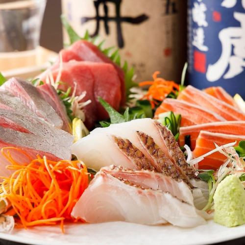 必食！季節のお刺身や馬刺しが好評