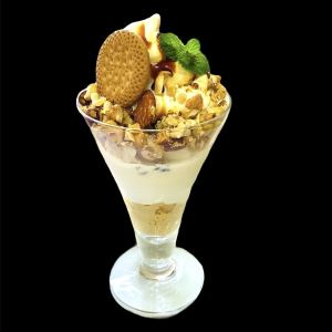 [Soy Milk Parfait Menu] Caramel Nuts