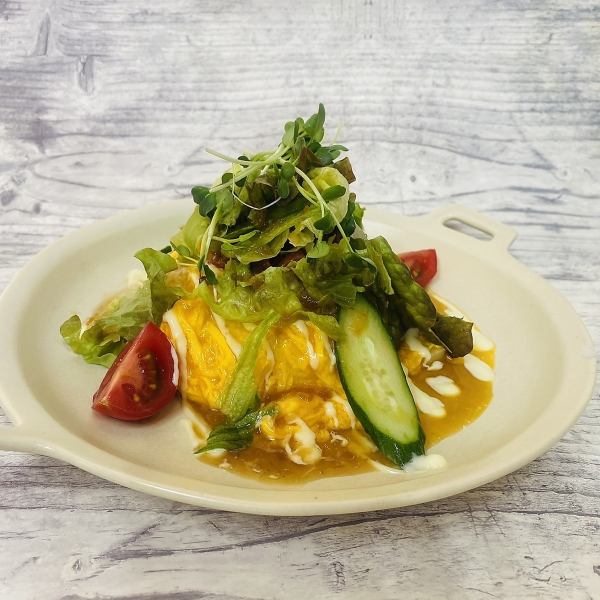 梅肉と青じそのオムライス