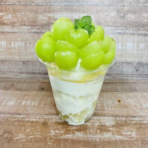 【豆漿芭菲菜單】Shine Muscat（8月～10月）
