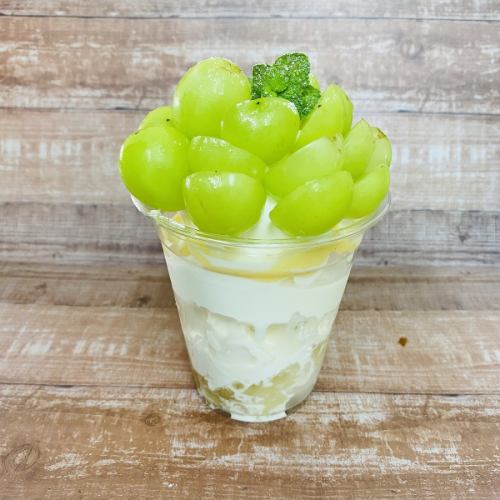 【豆漿芭菲菜單】Shine Muscat（8月～10月）