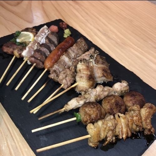 焼き鳥5本盛/10本盛