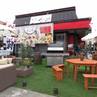 《NEW★期間限定ビアガーデン》カムサ2時間利用　飲み放題BBQコース★アルコール付4500円