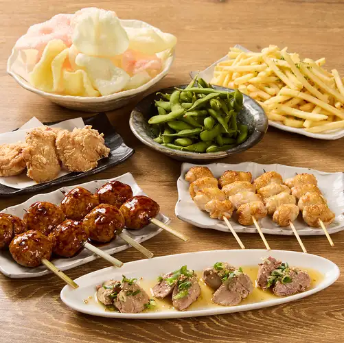 【10月20日~】気軽に楽しめる すみれ鶏好みコース【全9品・飲み放題付き】