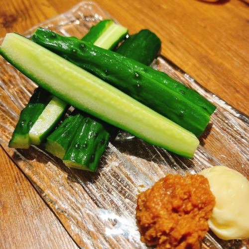 [Made with Echigo miso] Miso mayonnaise and cucumber