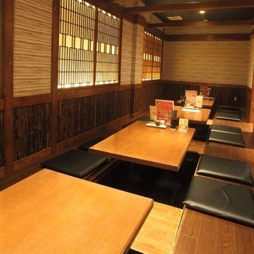 Private room with sunken kotatsu and tatami room available