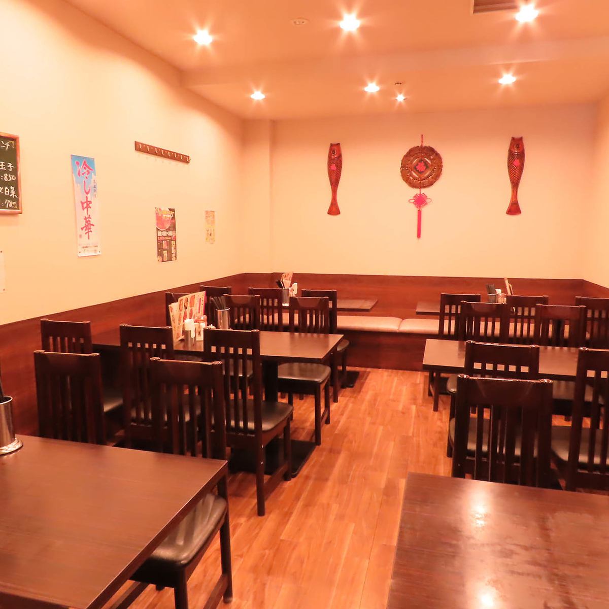 We have a semi-private room that can accommodate up to 50 people!