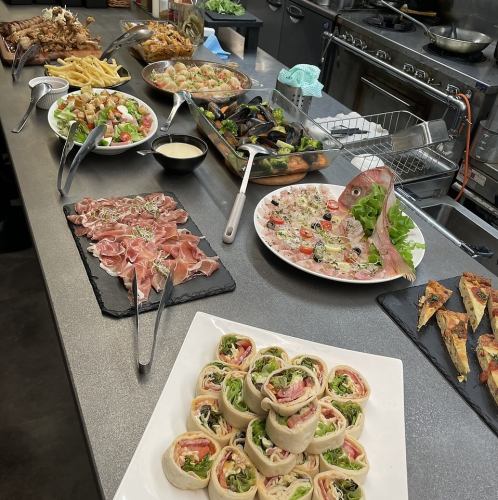 貸し切りビュッフェ