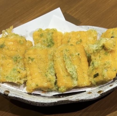 とうもろこし磯辺揚げ
