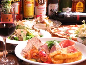 [Weekday dinner only] 2 hours all-you-can-drink included ★ Bucks course 4,400 yen (tax included)