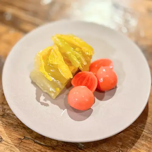 本日のお漬物