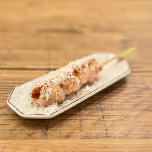 道産鶏もも串
