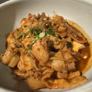どか盛 豚キムチ炒め