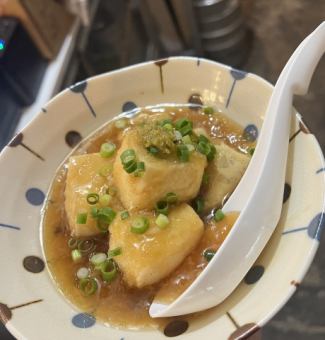 柚子胡椒香る揚げ出し豆腐