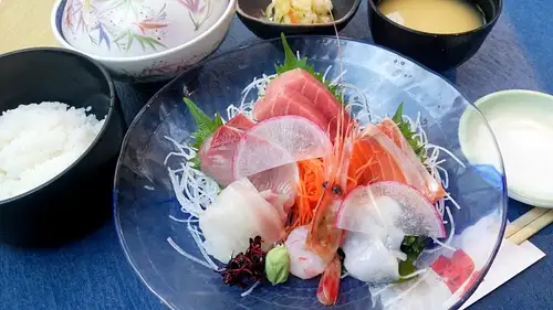 これぞ味わい屋刺身定食1540円（税込）