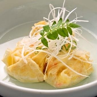 日式蟹肉餃子
