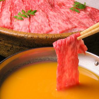 [Food only] [Extreme Sea Urchin Shabu Course] Rich sea urchin shabu/sashimi platter/wagyu fillet steak etc. 14 dishes in total 14,300 yen