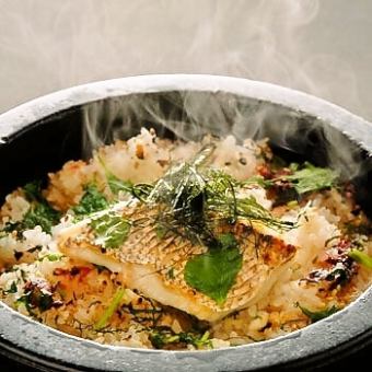 鳴門鯛魚鍋飯（2人份）