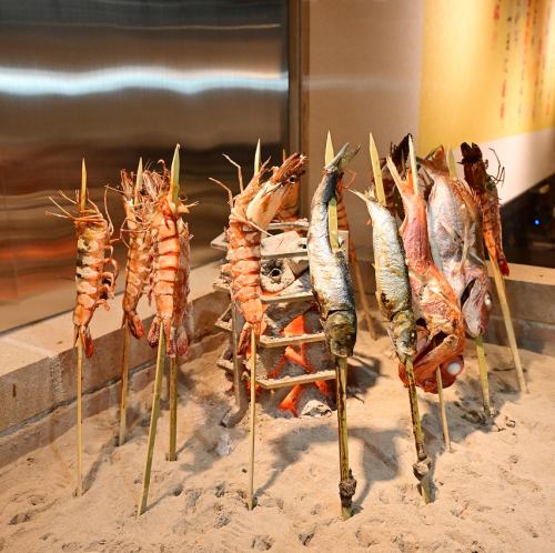 ◆一押しメニュー炉端焼き