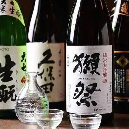 原始焼き・海鮮との相性◎厳選した日本酒・焼酎の数々