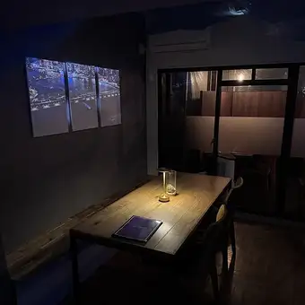 4名がけテーブル席