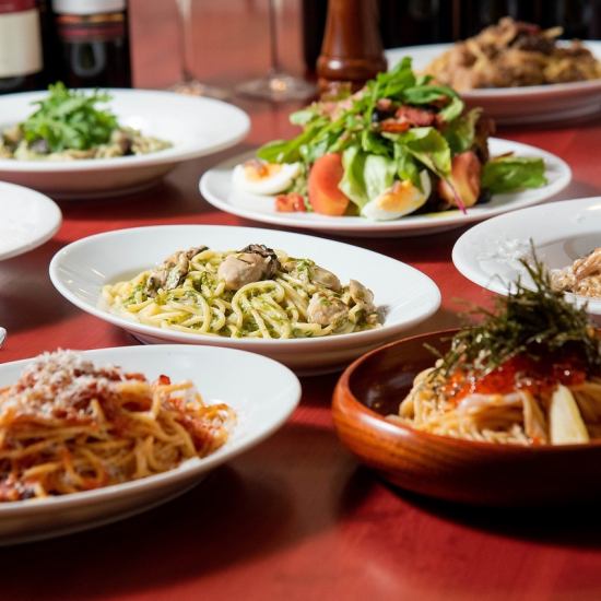 自由が丘店のパスタの老舗。デート利用や、ご家族で、人気店の味をお楽しみください♪