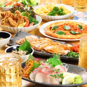 【月-木.日限定】◎2時間飲み放題付【粋～sui～特選コース】 3500円（税込）