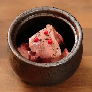 鶏レバーのコンフィ