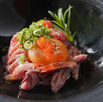 ◆神戸牛の生食を堪能