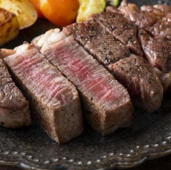 【Lunch限定◆烏丸コース】神戸牛赤身ステーキ80ｇや神戸牛赤身寿司をカジュアルに楽しむ